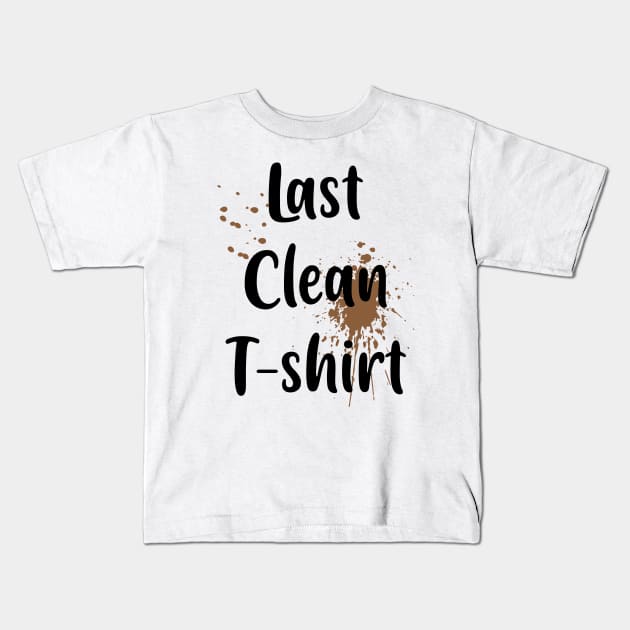 Last Clean T-shirt Kids T-Shirt by alltheprints